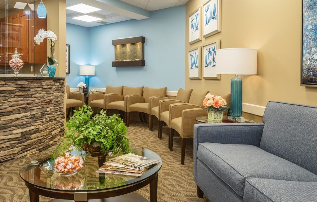Larchmont Waiting Room & Lobby Interior Designer Services