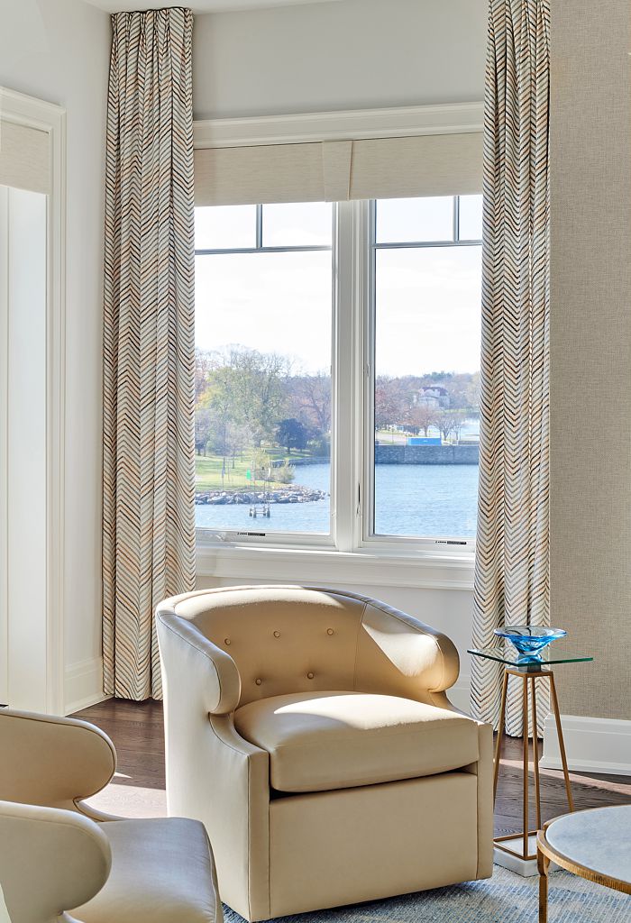 Westchester County interior designer Marni Sugerman featured in Elle Decor July 2025 with 5 Ways to Elevate Your living room.